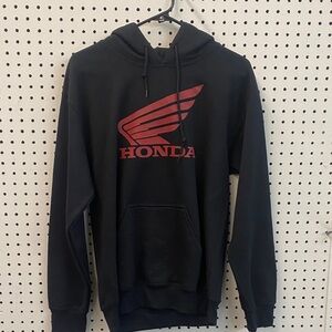 Honda Black and Red Men's Hoodie Fox Valley Cycles